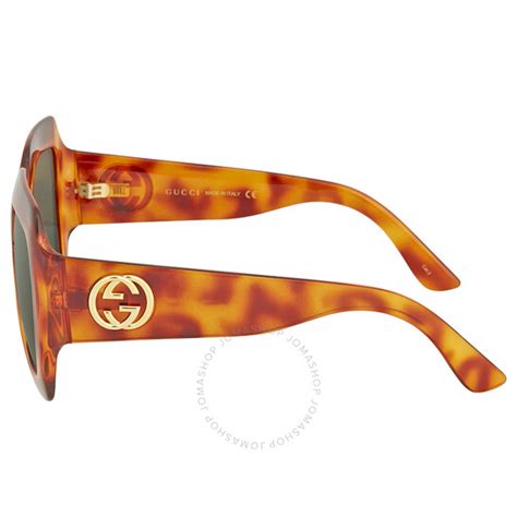gucci gg0053s oversize square sunglasses 54 mm
